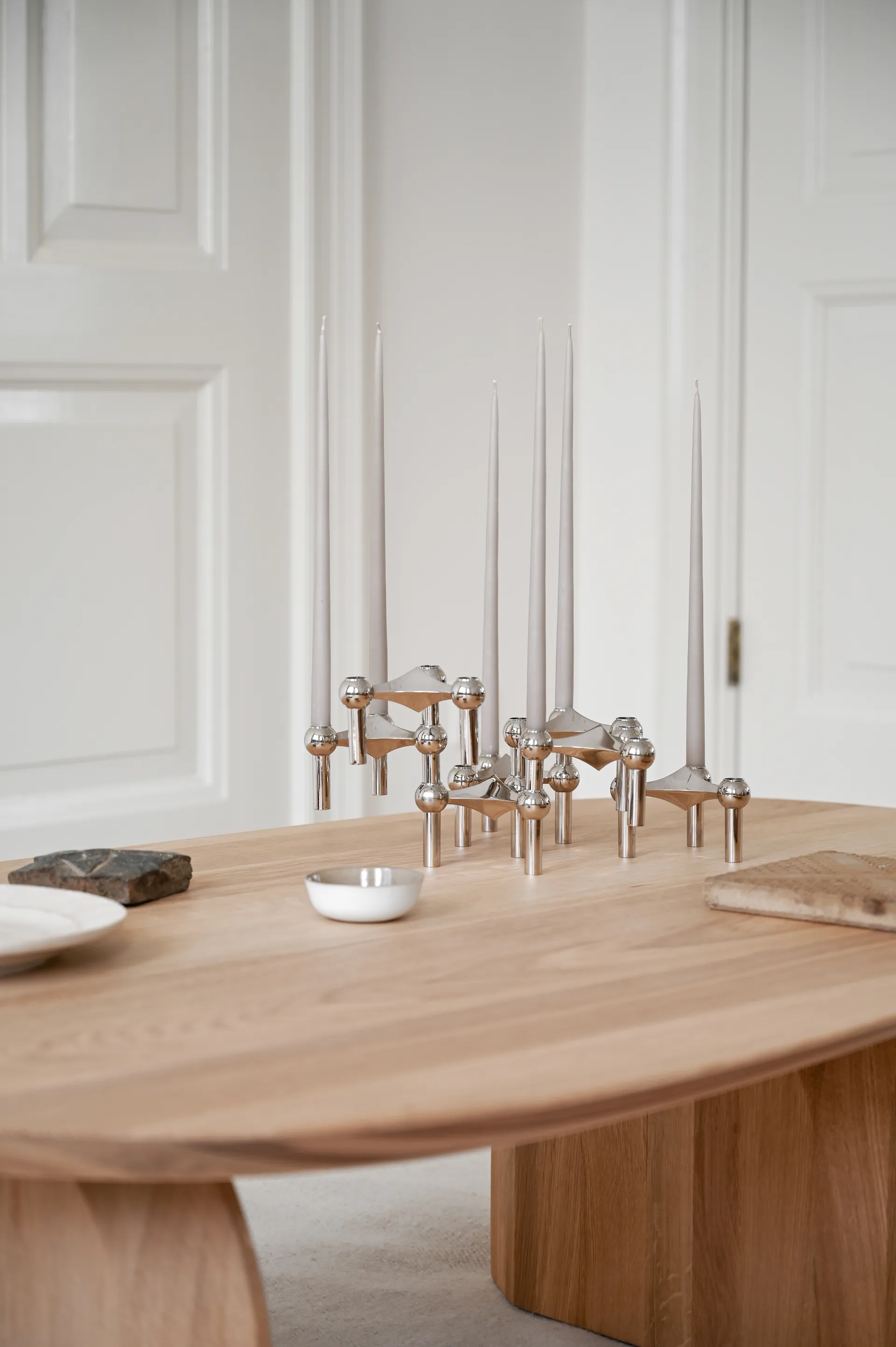 STOFF Nagel antikljus by ester & erik 6-pack, Sand STOFF Nagel