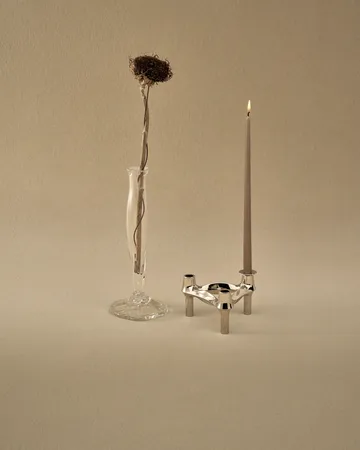 STOFF Nagel antikljus by ester & erik 6-pack - Soft brown - STOFF Nagel