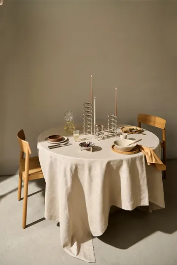 STOFF Nagel antikljus by ester & erik 6-pack - Soft brown - STOFF Nagel