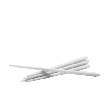 STOFF Nagel antikljus by ester & erik 6-pack - White - STOFF Nagel