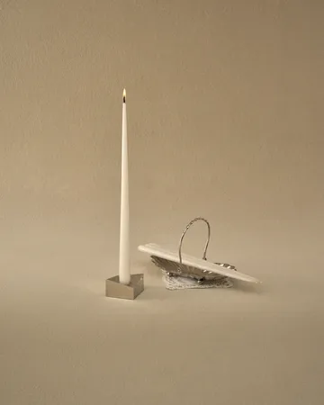 STOFF Nagel antikljus by ester & erik large 4-pack - Off-white - STOFF Nagel