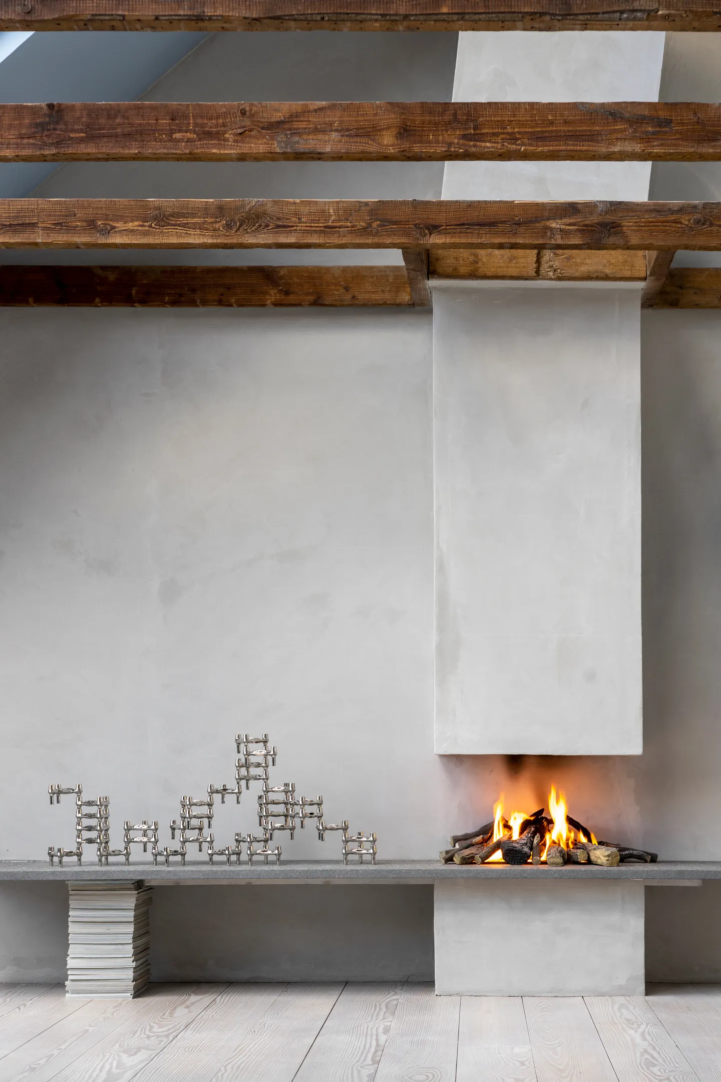 STOFF Nagel BMF ljusstake 3-pack, Krom STOFF Nagel