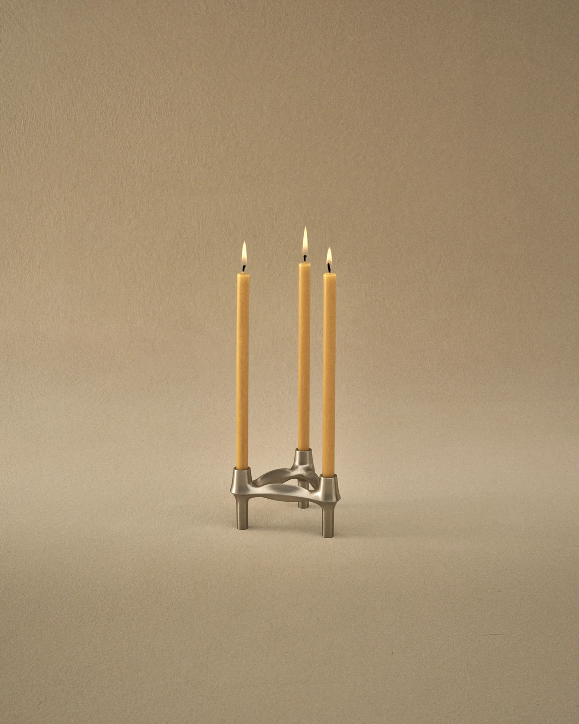 STOFF Nagel BMF ljusstake, Borstad krom STOFF Nagel