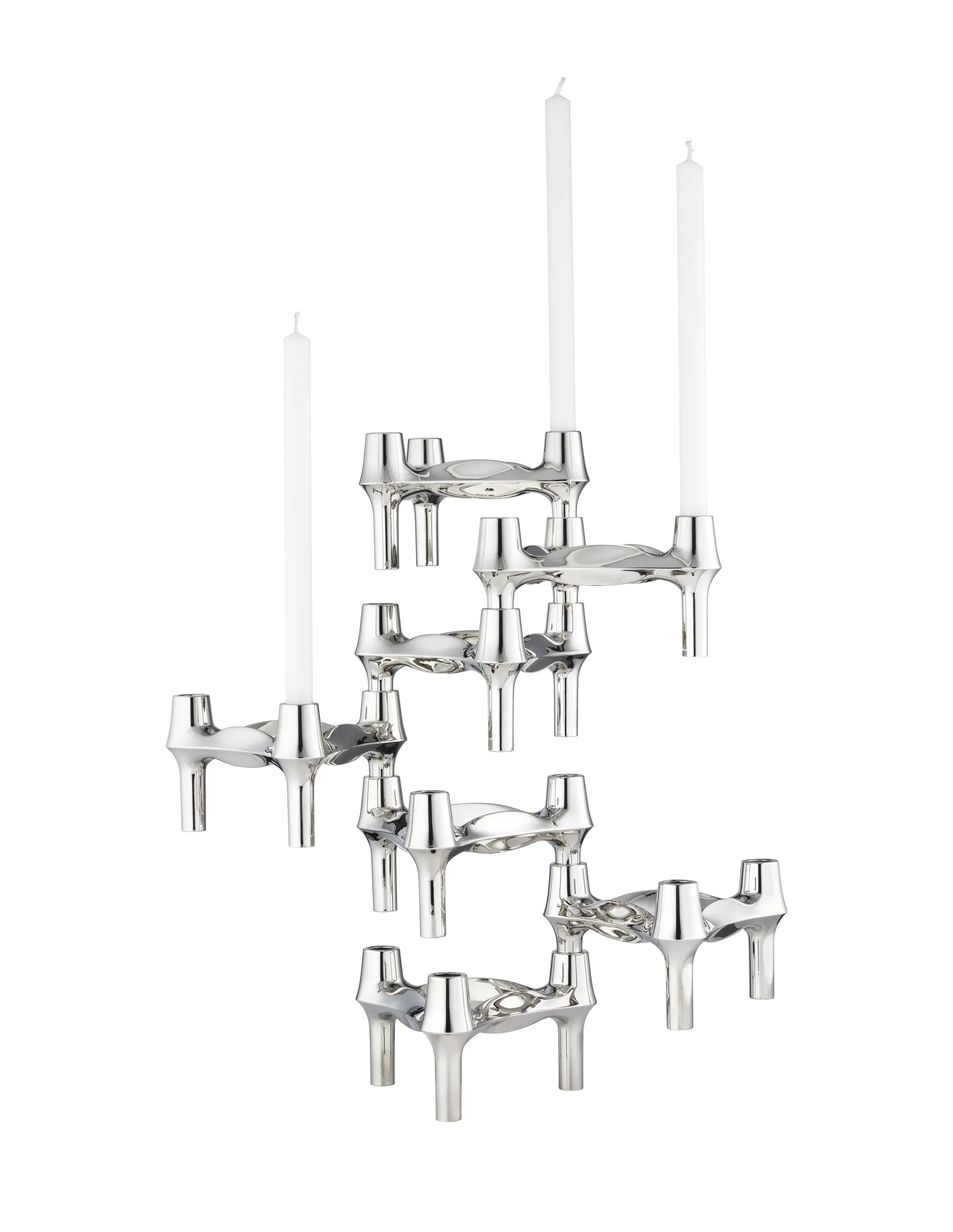 STOFF Nagel BMF ljusstake, Krom STOFF Nagel