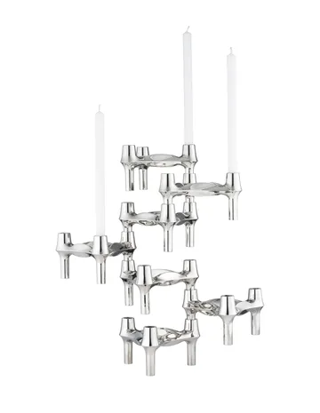 STOFF Nagel BMF ljusstake - Krom - STOFF Nagel