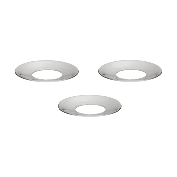 STOFF Nagel ljusmanschett 3-pack - Krom - STOFF Nagel