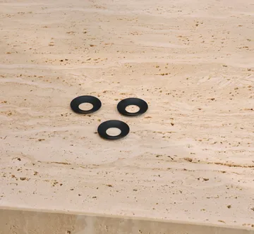 STOFF Nagel ljusmanschett 3-pack - Svart - STOFF Nagel