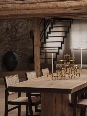 STOFF Nagel ljusstake - mässing - STOFF Nagel