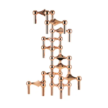 STOFF Nagel ljusstake - Roséguld - STOFF Nagel