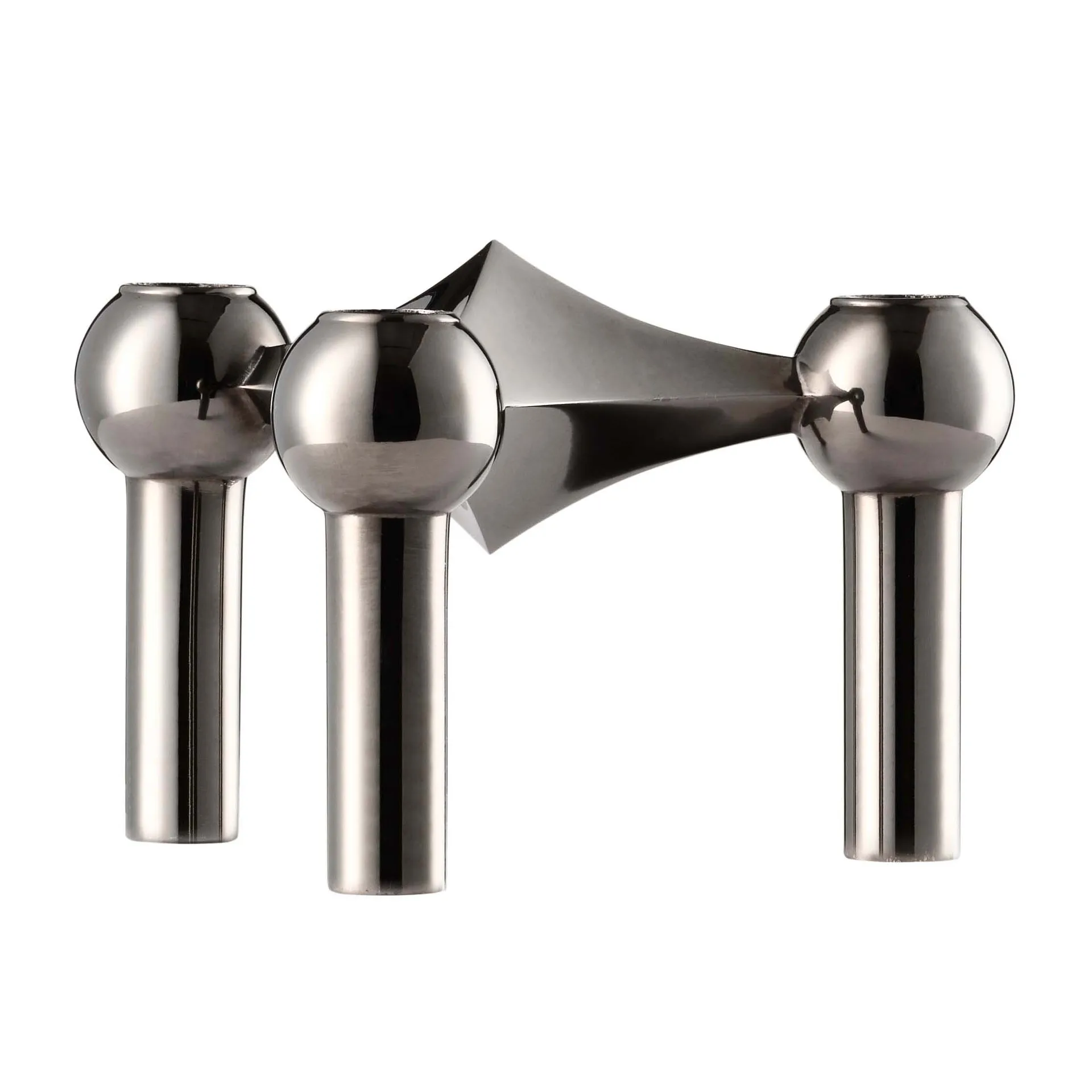 STOFF Nagel ljusstake, Svart krom STOFF Nagel