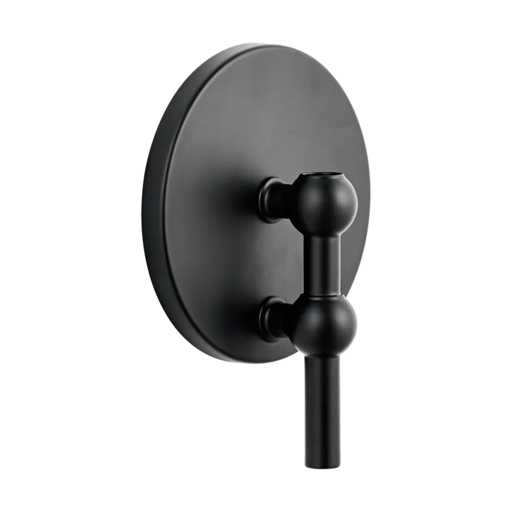 STOFF Nagel ljusstake vägg - Matt svart - STOFF Nagel