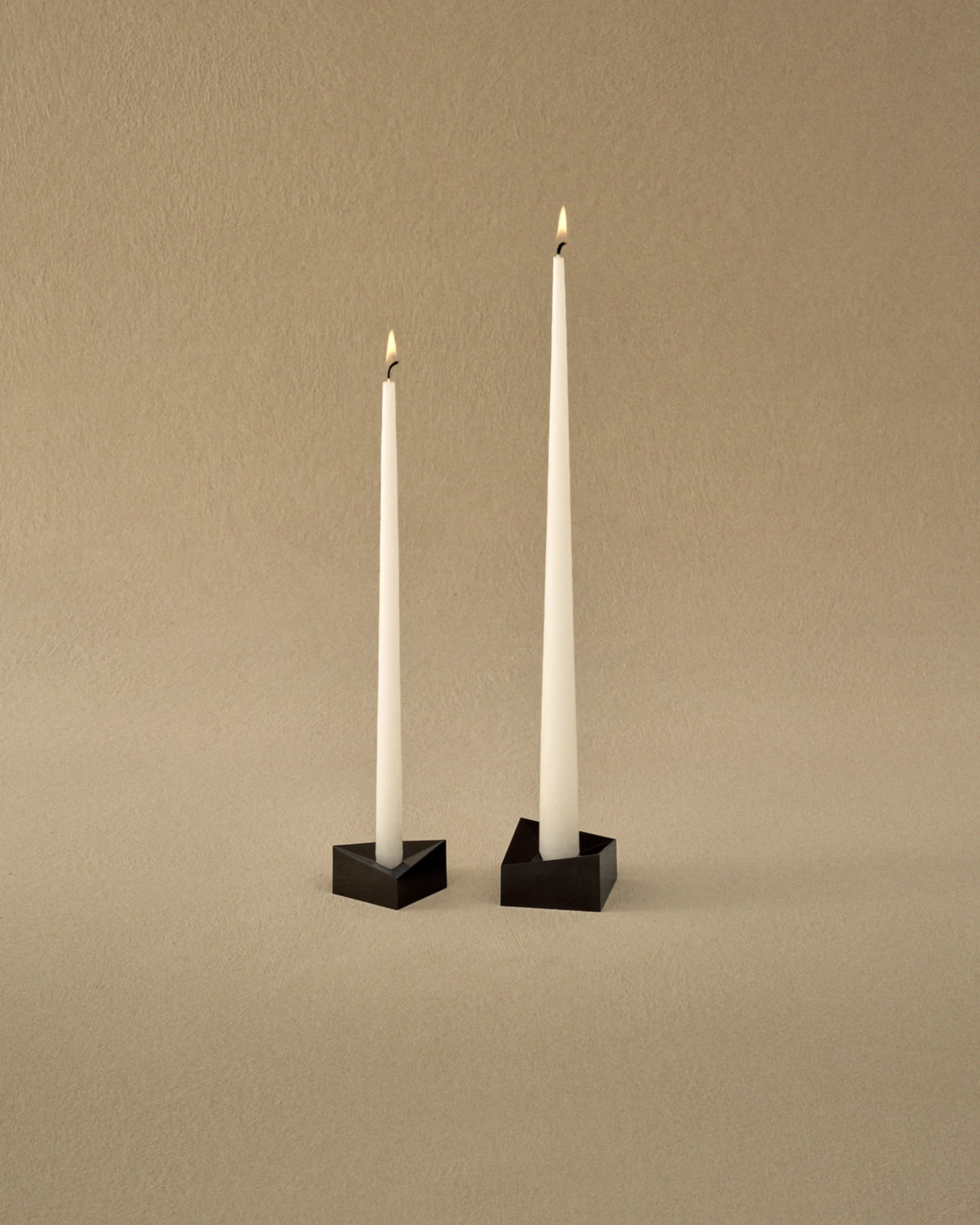 STOFF Nagel reflect ljusstake large 3,2 cm, Svart krom STOFF Nagel