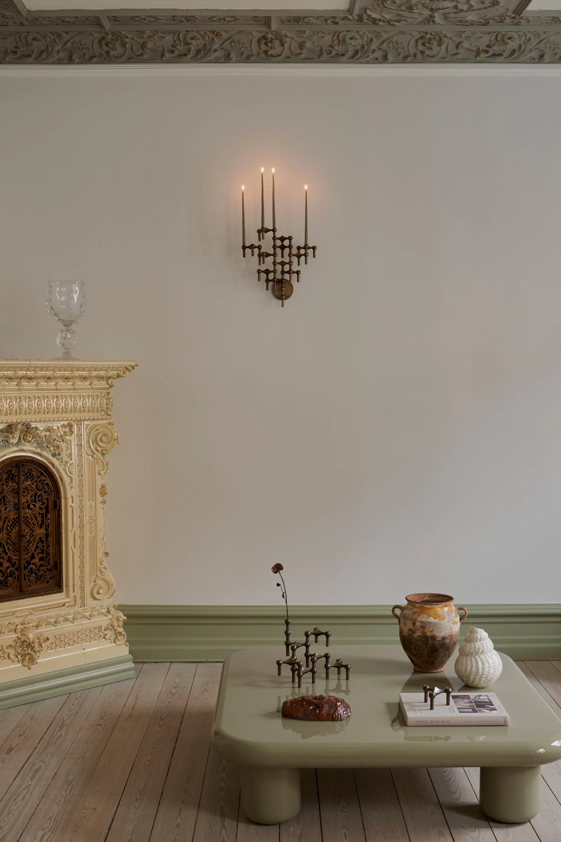 STOFF Nagel vas, Bronzed brass STOFF Nagel