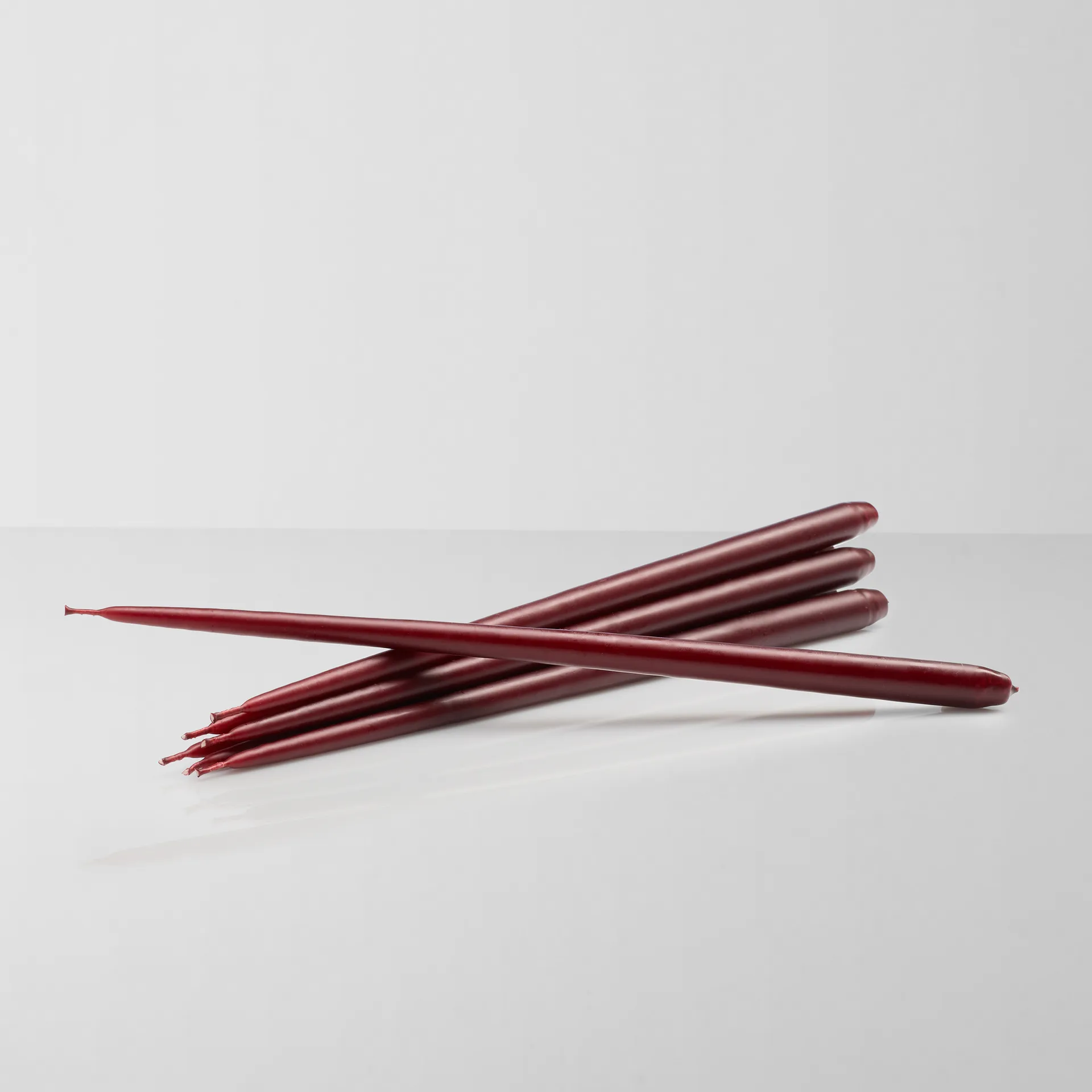 STOFF antikljus by ester & erik 6-pack, Burgundy red STOFF
