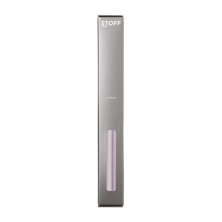 STOFF antikljus by ester & erik 6-pack, Light lavender STOFF