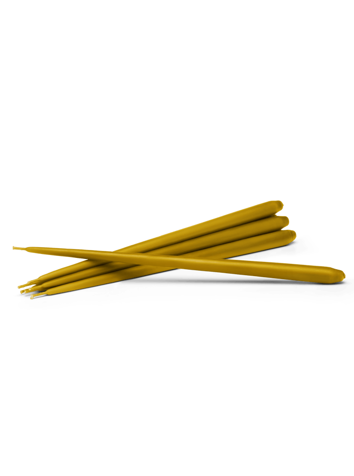 STOFF antikljus by ester & erik 6-pack - Mustard - STOFF