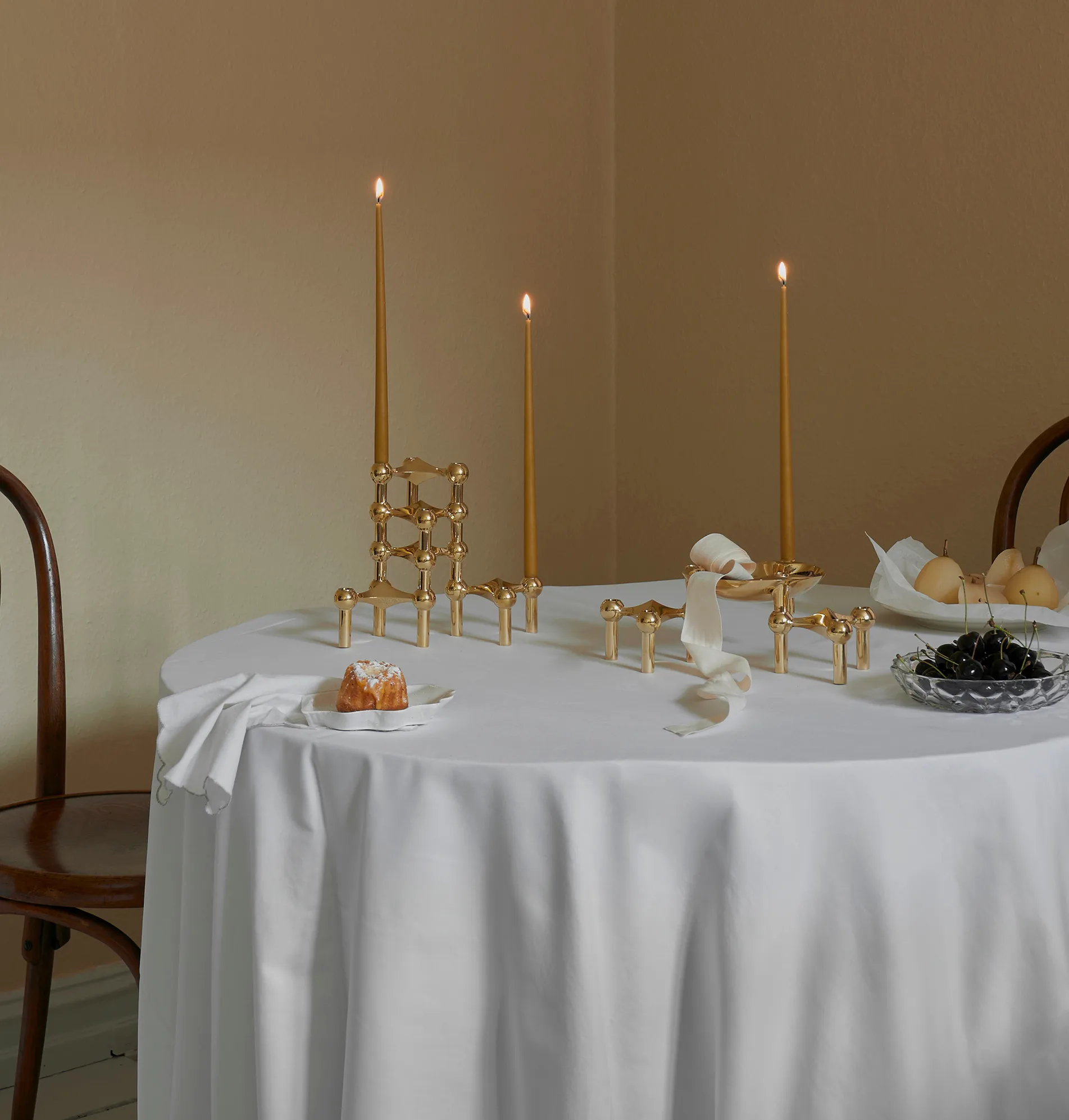 STOFF antikljus by ester & erik 6-pack, Mustard STOFF