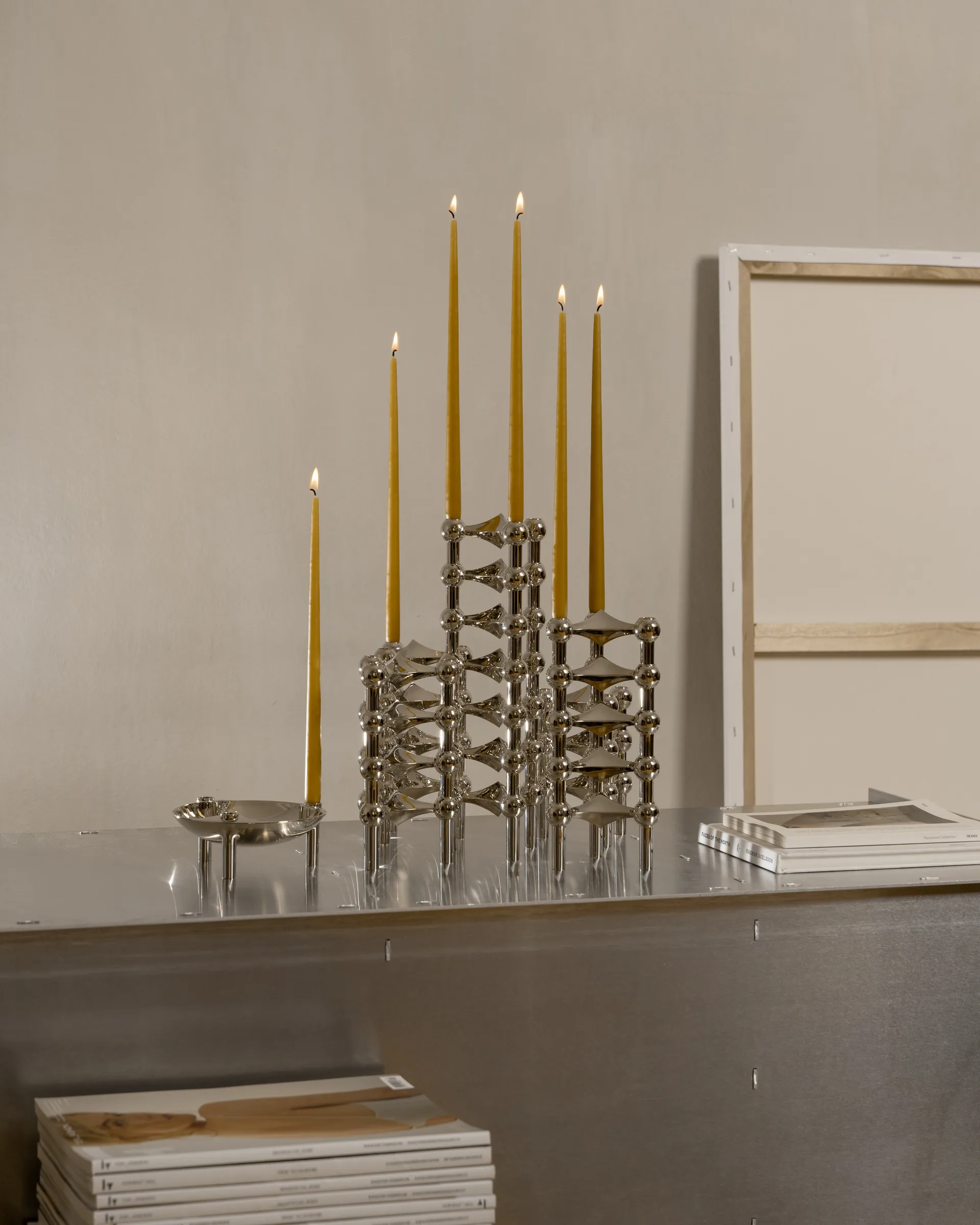 STOFF antikljus by ester & erik 6-pack, Mustard STOFF