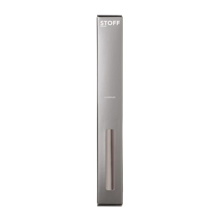 STOFF antikljus by ester & erik 6-pack, Warm grey STOFF