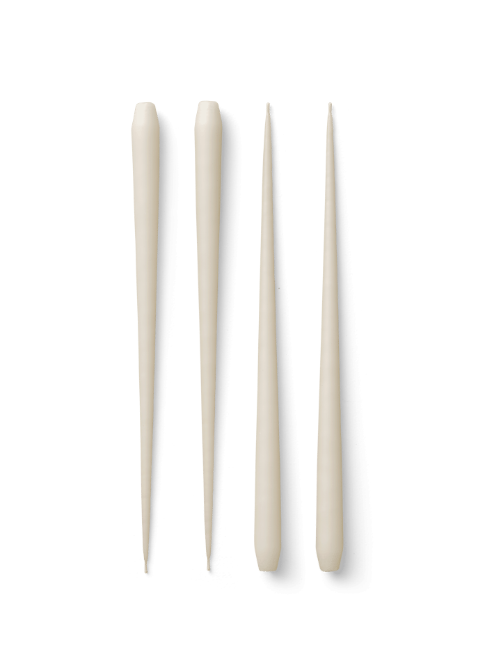 STOFF antikljus by ester & erik large 4-pack - Off-white - STOFF