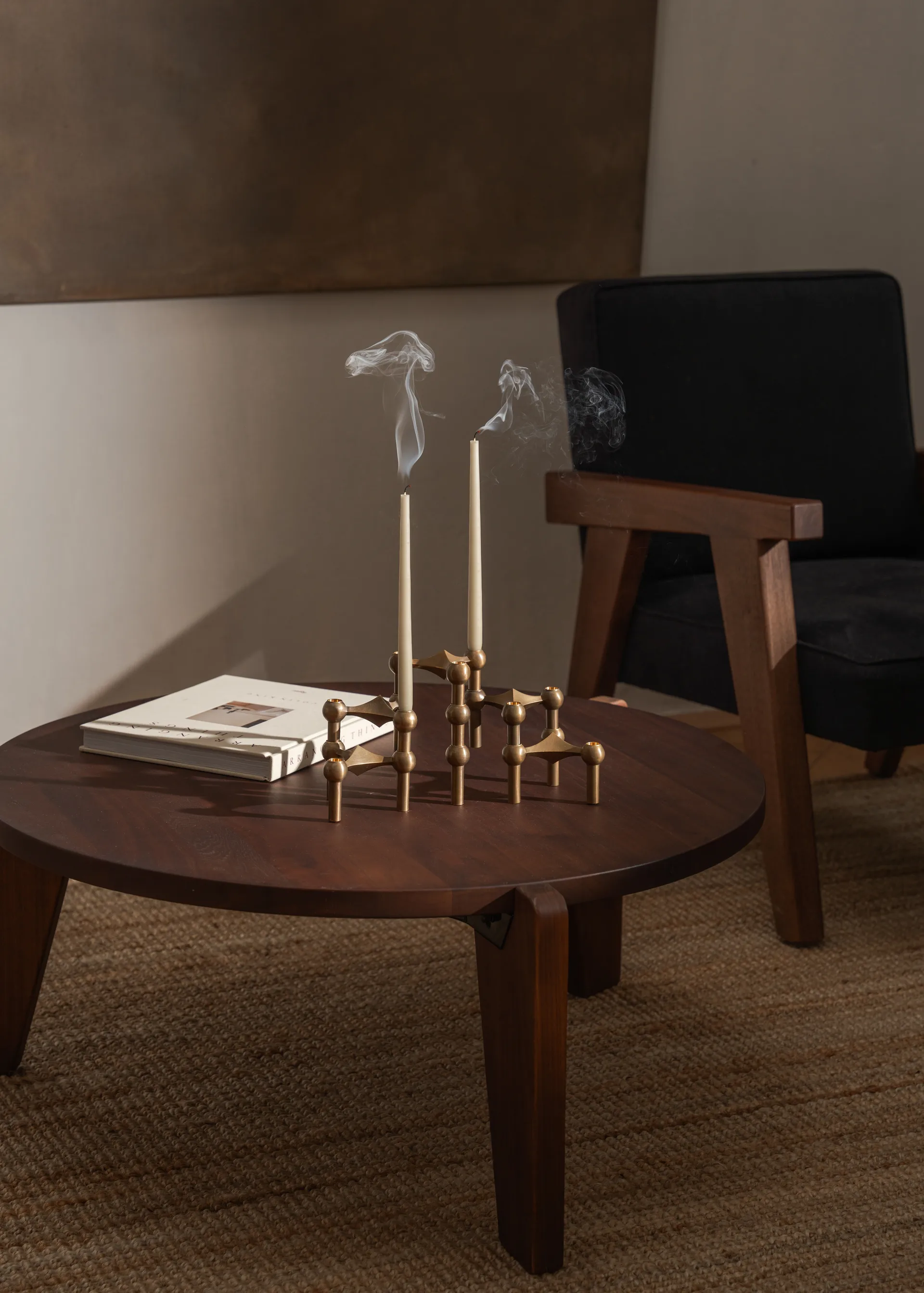 STOFF antikljus by ester & erik large 4-pack, Off-white STOFF