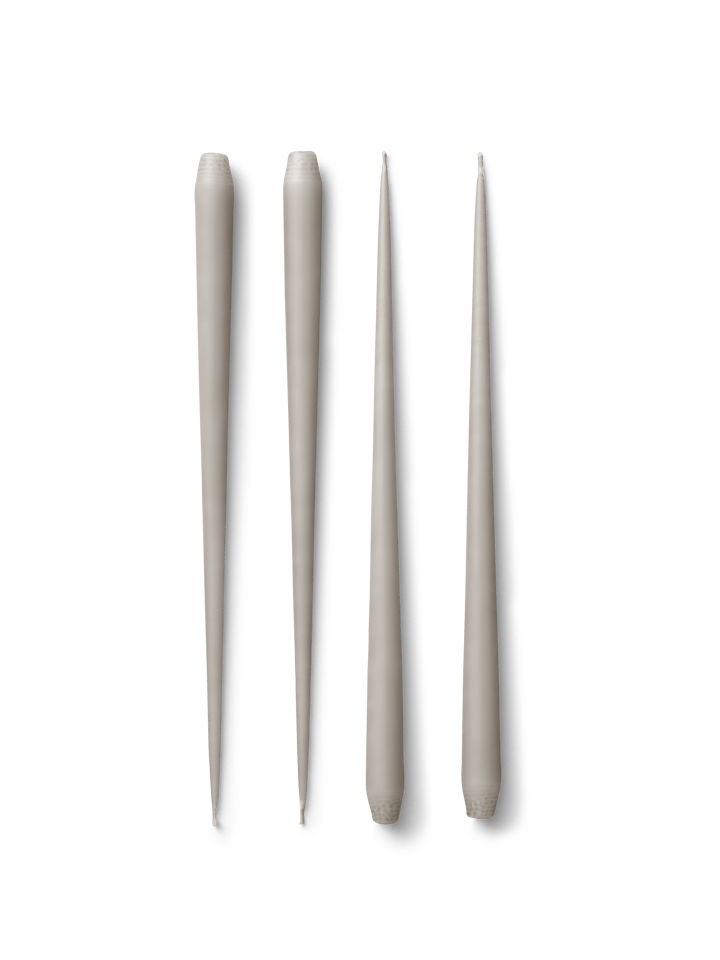 STOFF antikljus by ester & erik large 4-pack - Sand - STOFF