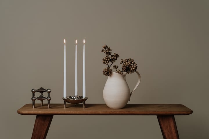STOFF antikljus by ester & erik large 4-pack, White STOFF