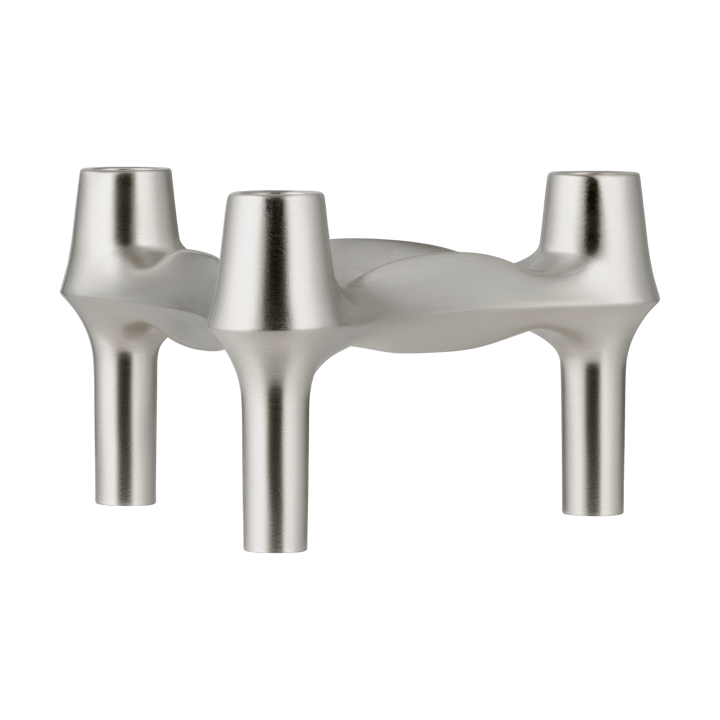 STOFF BMF ljusstake - Borstad krom - STOFF