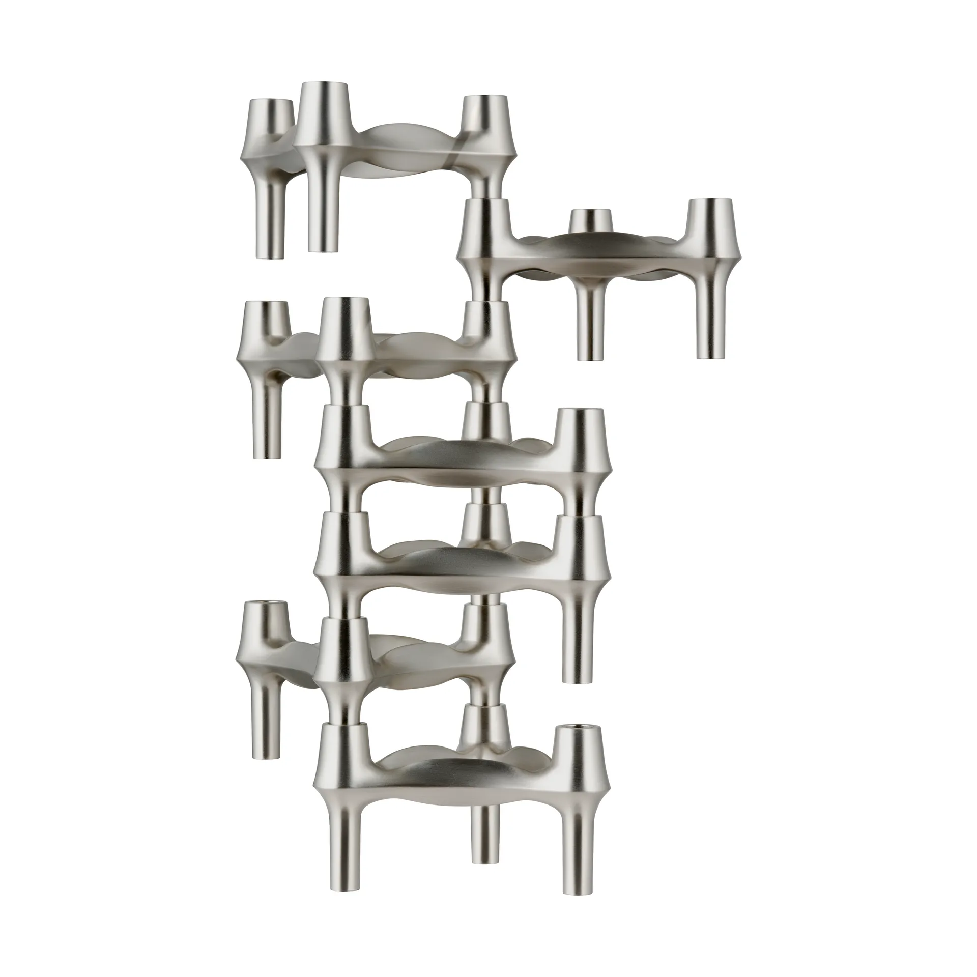 STOFF BMF ljusstake, Borstad krom STOFF