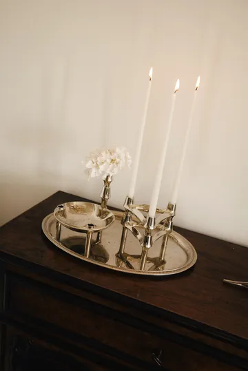 STOFF Nagel BMF ljusstake - Krom - STOFF