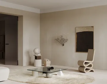 STOFF Nagel ljusstake 2 delar - Krom - undefined - STOFF