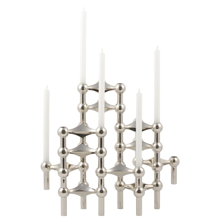 STOFF Nagel ljusstake, krom STOFF