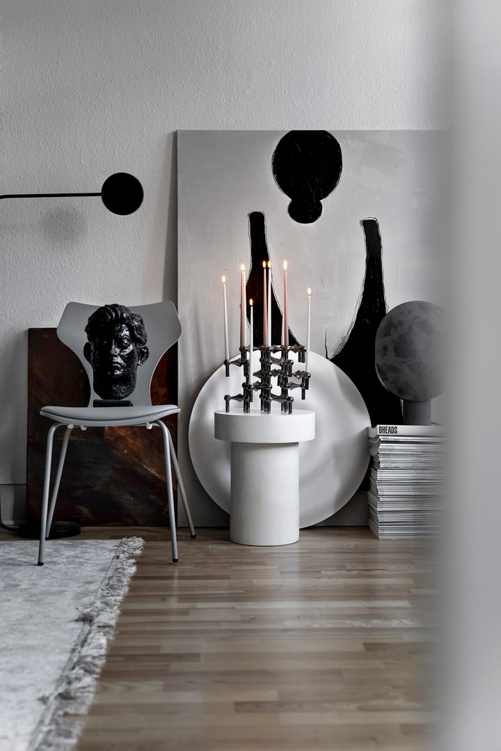 STOFF Nagel ljusstake, Svart krom STOFF