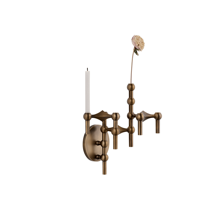 STOFF Nagel ljusstake vägg, Bronzed brass STOFF