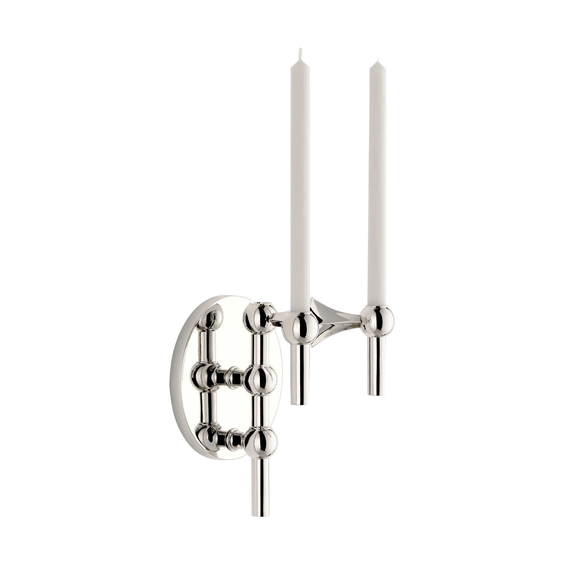 STOFF Nagel ljusstake vägg, Chrome STOFF