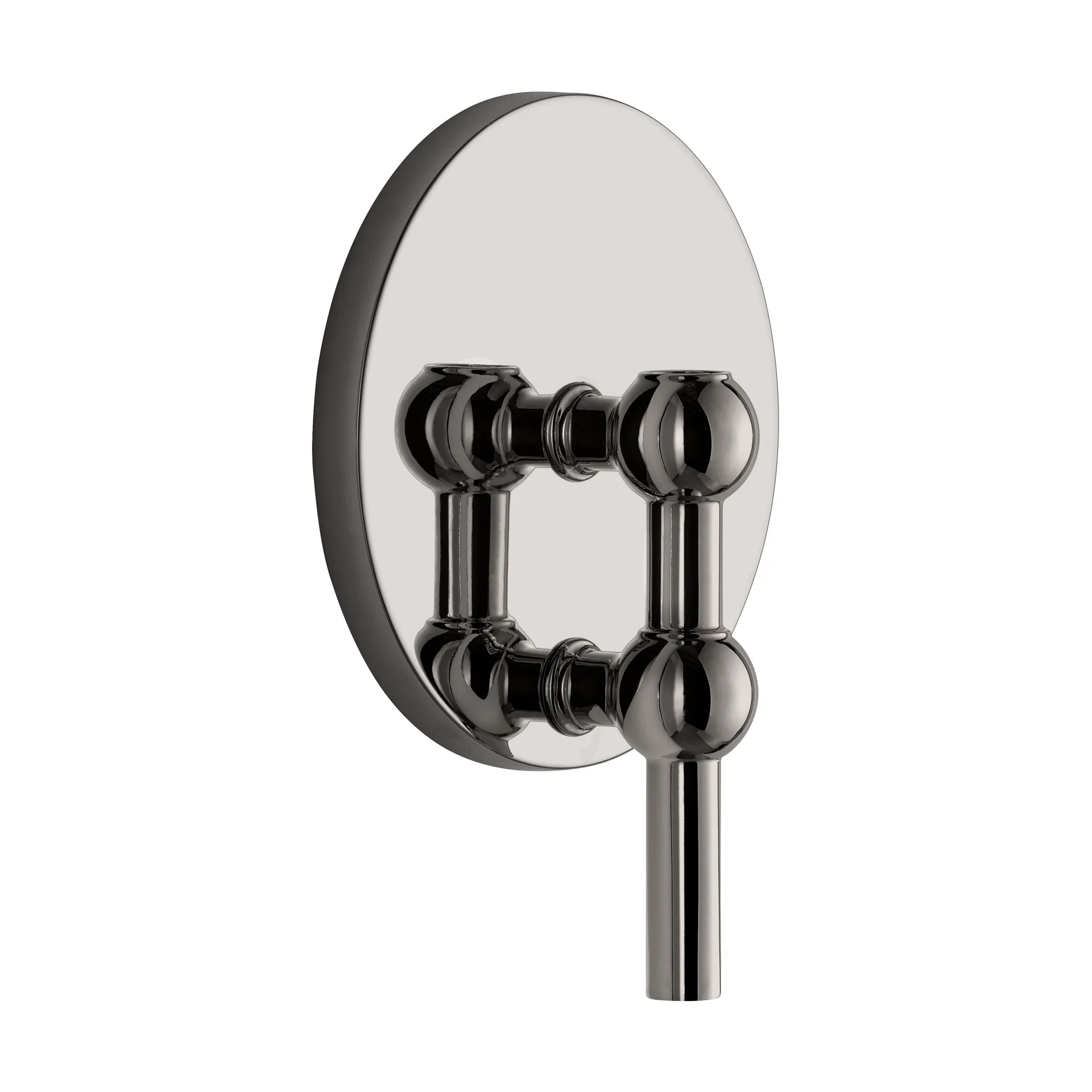 STOFF Nagel ljusstake vägg, Svart krom STOFF