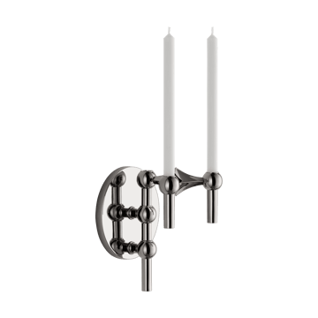 STOFF Nagel ljusstake vägg - Svart krom - STOFF