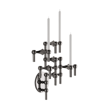 STOFF Nagel ljusstake vägg - Svart krom - STOFF