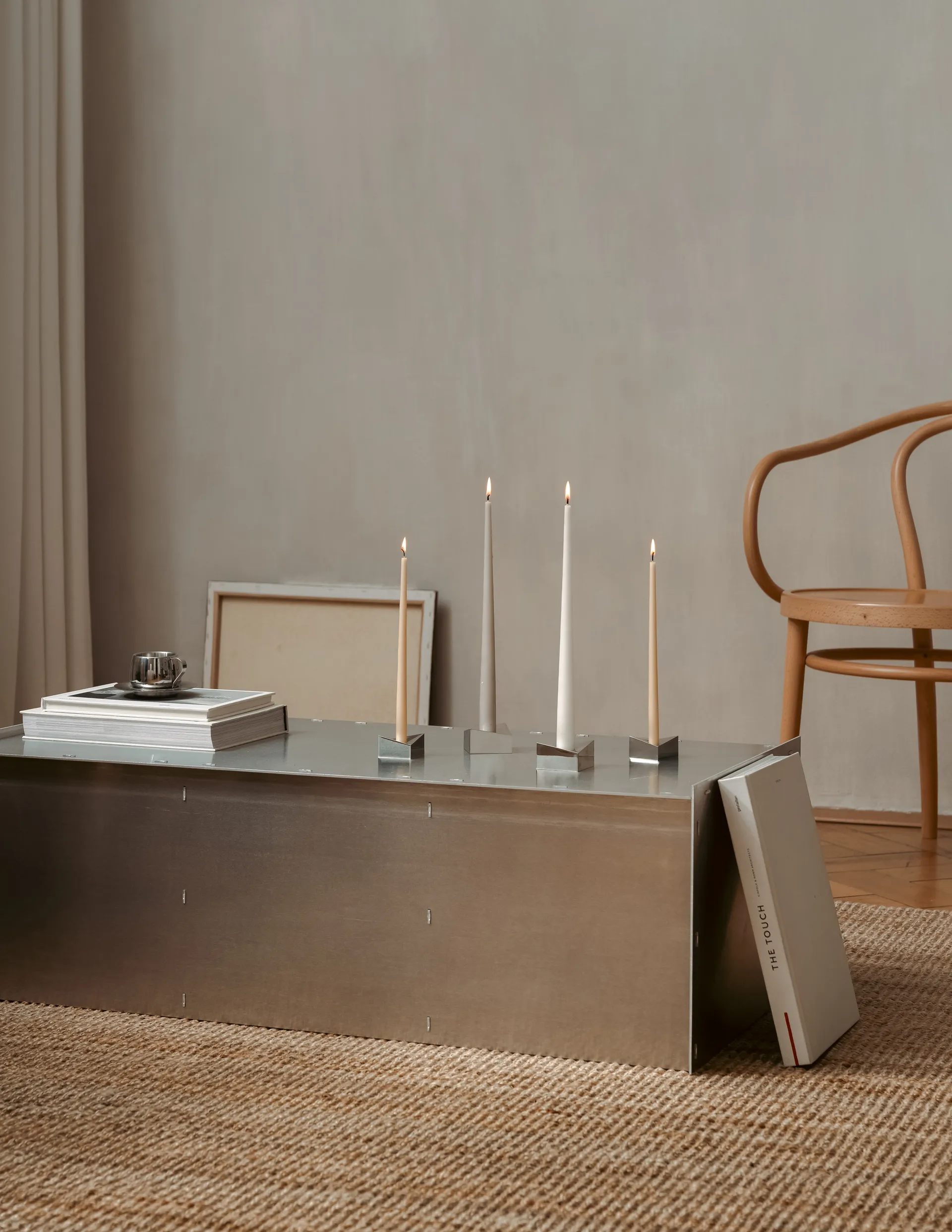 STOFF Nagel reflect ljusstake small 2,7 cm, Krom STOFF