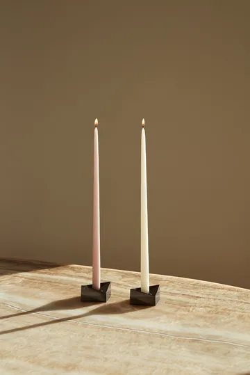 STOFF Nagel reflect ljusstake small 2,7 cm - Svart krom - STOFF