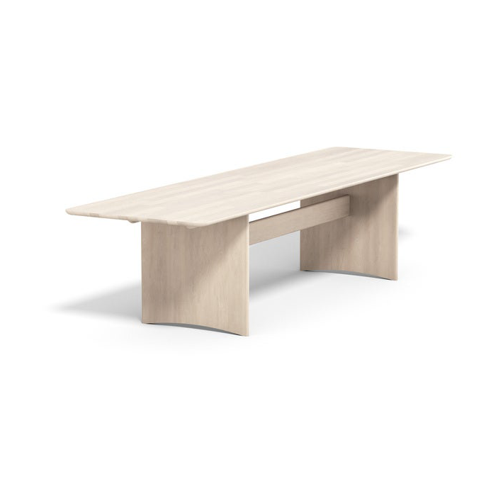 Stolab Alt bord 90x320 cm björk Ljus mattlack | Skandinavisk Design | Matbord | Brun