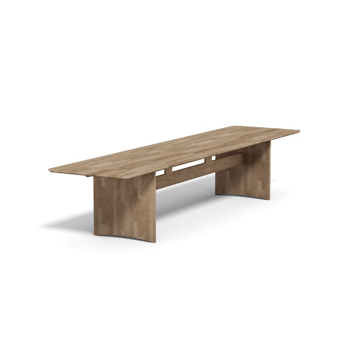 Alt bord 90x385 cm ek - Naturell olja - Stolab