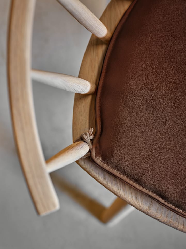 Arka stolsdyna elmotique, Dark brown Stolab