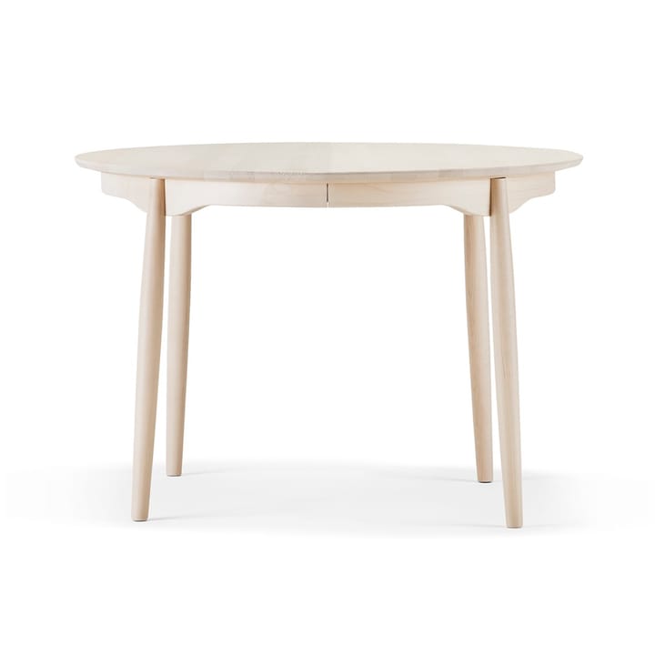Carl matbord delbart Ø115 cm - Björk ljus mattlack - Stolab