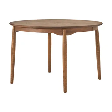 Carl matbord delbart Ø115 cm - Chocolat brown olja Special Edition (ek), Ø115 cm - Stolab