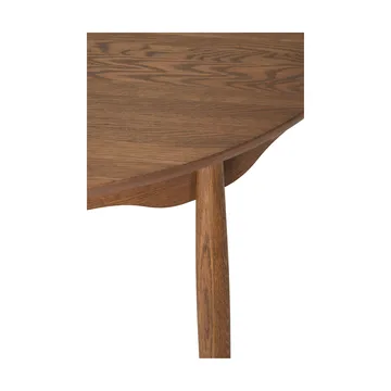 Carl matbord ek - Chocolat brown olja Special Edition, Ø115 cm - Stolab
