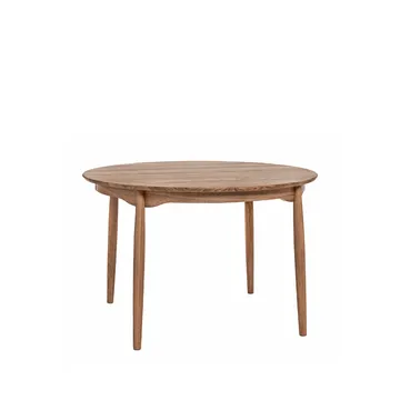 Carl matbord ek - ek naturell olja, 1 ilägg - Stolab