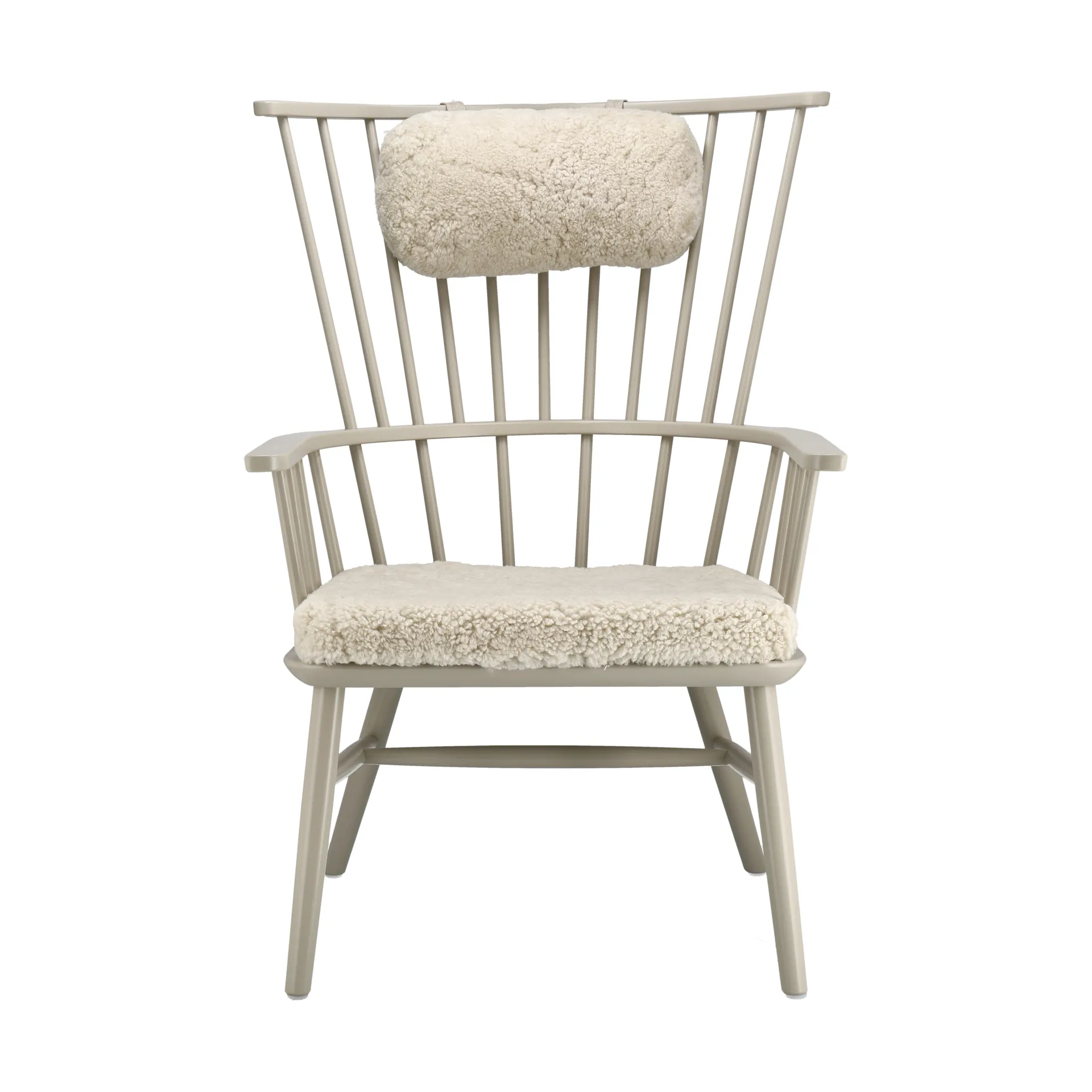 Henriette fåtölj dyna&nackkudde Svenssons beige-Moonlight Stolab