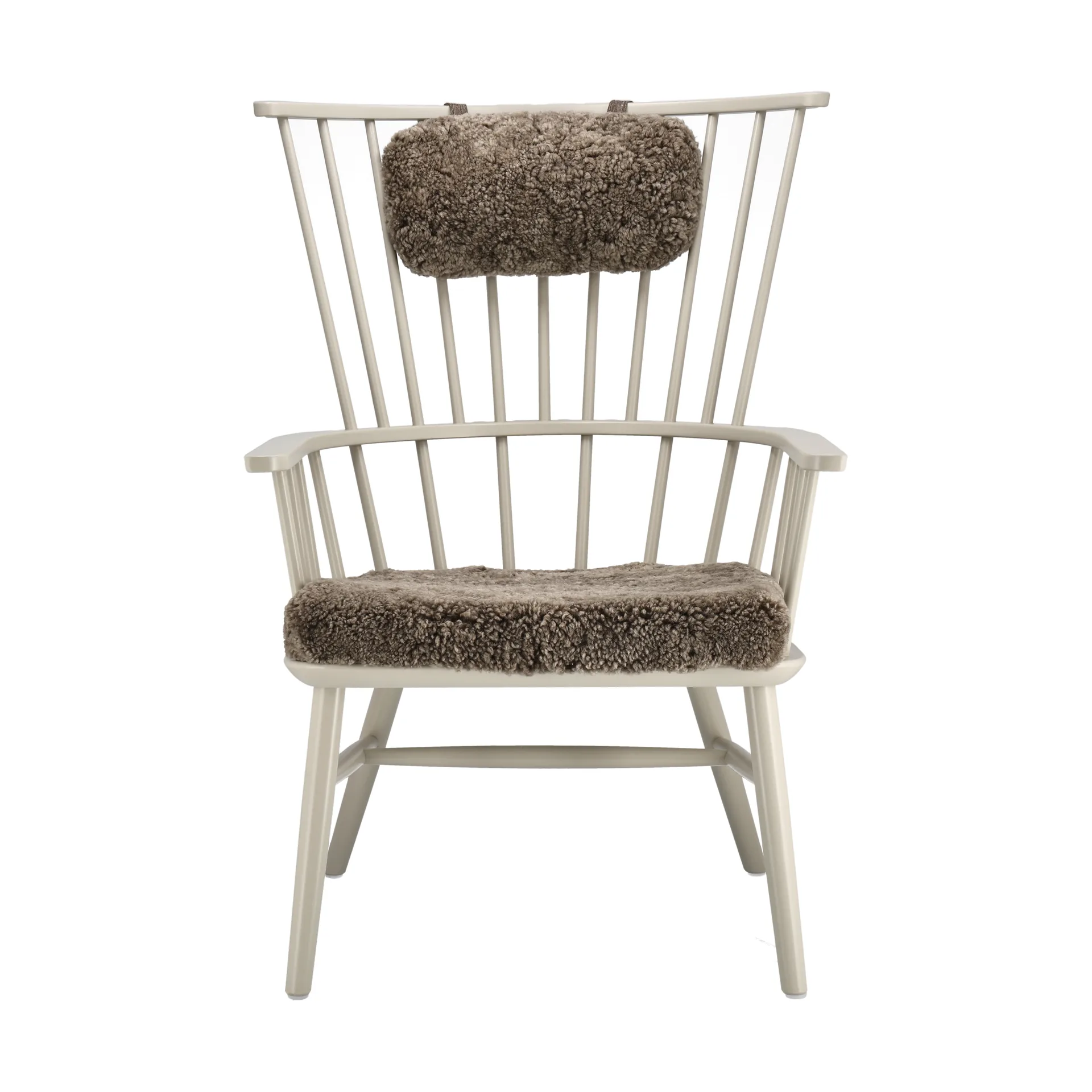 Henriette fåtölj dyna&nackkudde Svenssons beige-Sahara Stolab