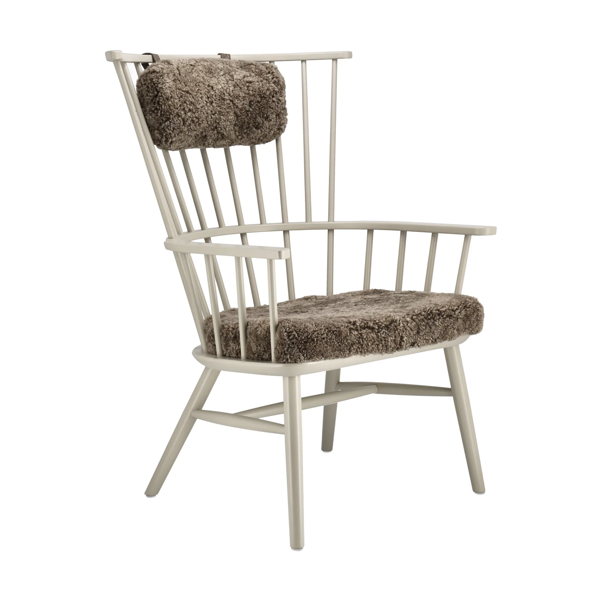 Henriette fåtölj dyna&nackkudde Svenssons beige-Sahara Stolab